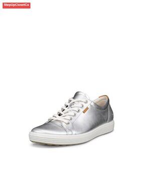 Full-Grain Leather Long-Lace Comfort Walking Sneaker